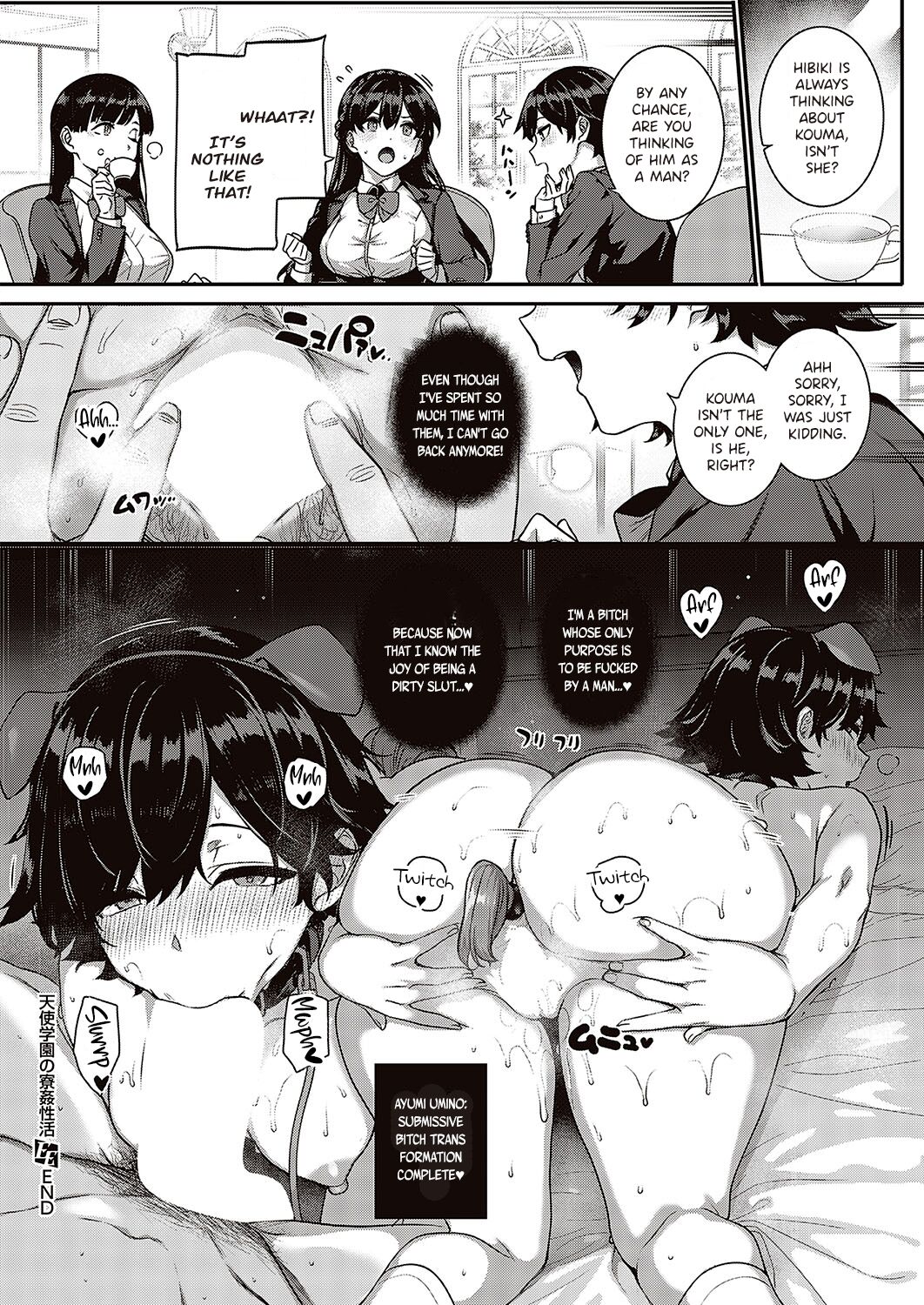 Hentai Manga Comic-Angel Academy's Hardcore Dorm Sex Life ーBestfriend's Honeypot・Umino Ayumiー-Read-20